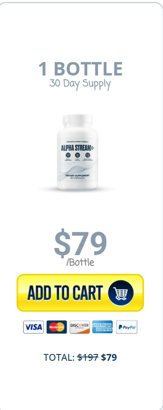 alpha stream plus 2 bottle